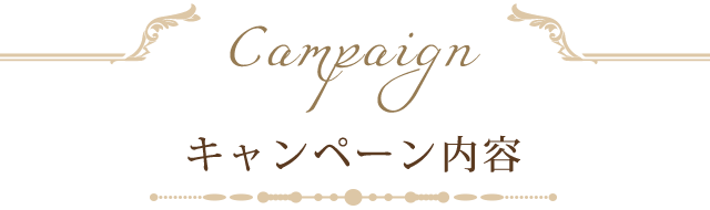 キャンペーン内容