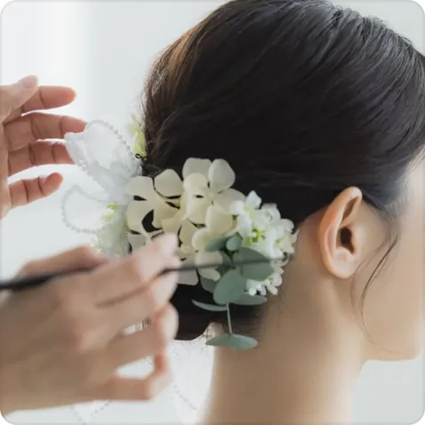 ヘアメイクリハーサル2スタイル