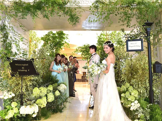 結婚式の様子